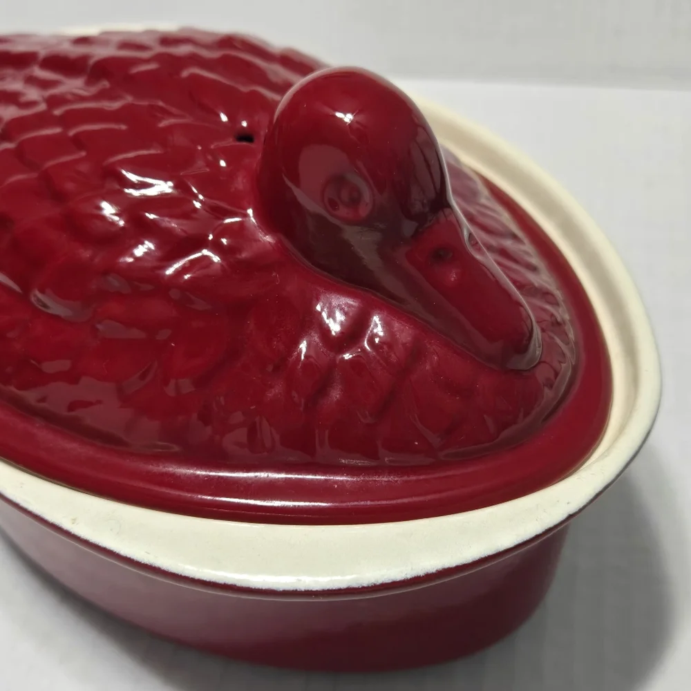 Duck Dutch Oven Baker Chasseur Terrine Cast Iron Dutch Oven Baker with lid Heavy